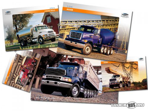 Американские грузовики Sterling: галерея, обои на рабочий стол